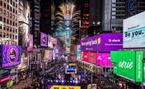 New York ponovno otvara čuveni Times Square za proslavu Nove godine